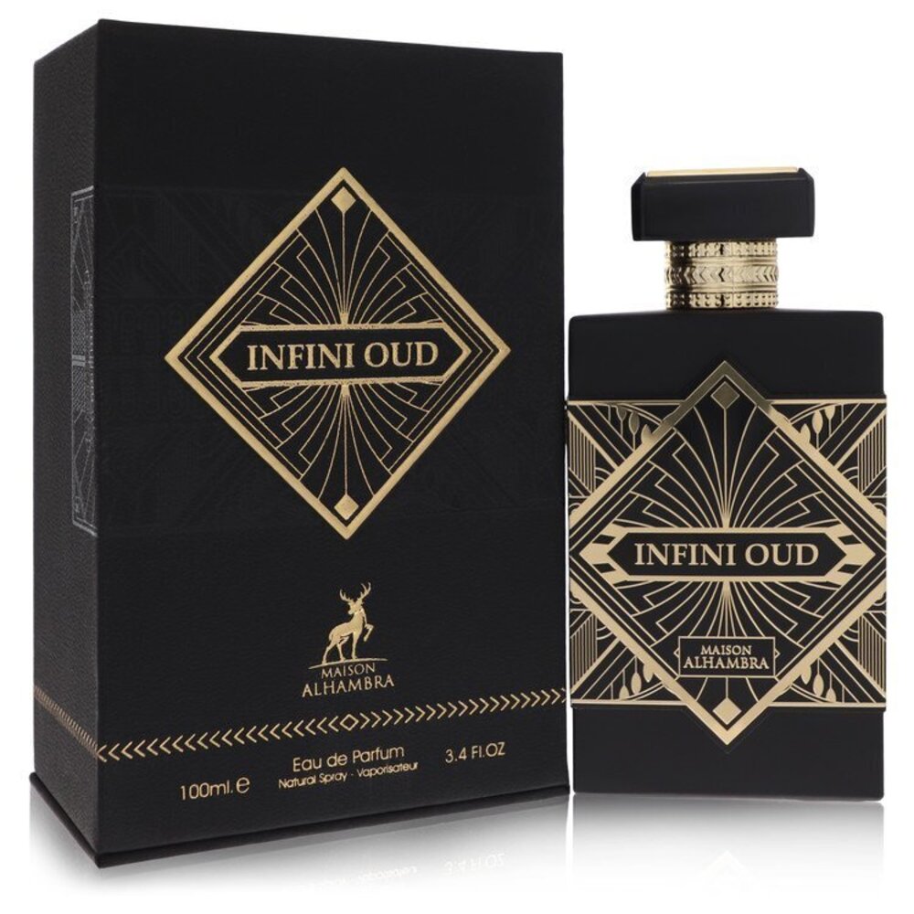 Maison Alhambra Infini Oud by Maison Alhambra Eau De Parfum Spray (Unisex) 3.4 o